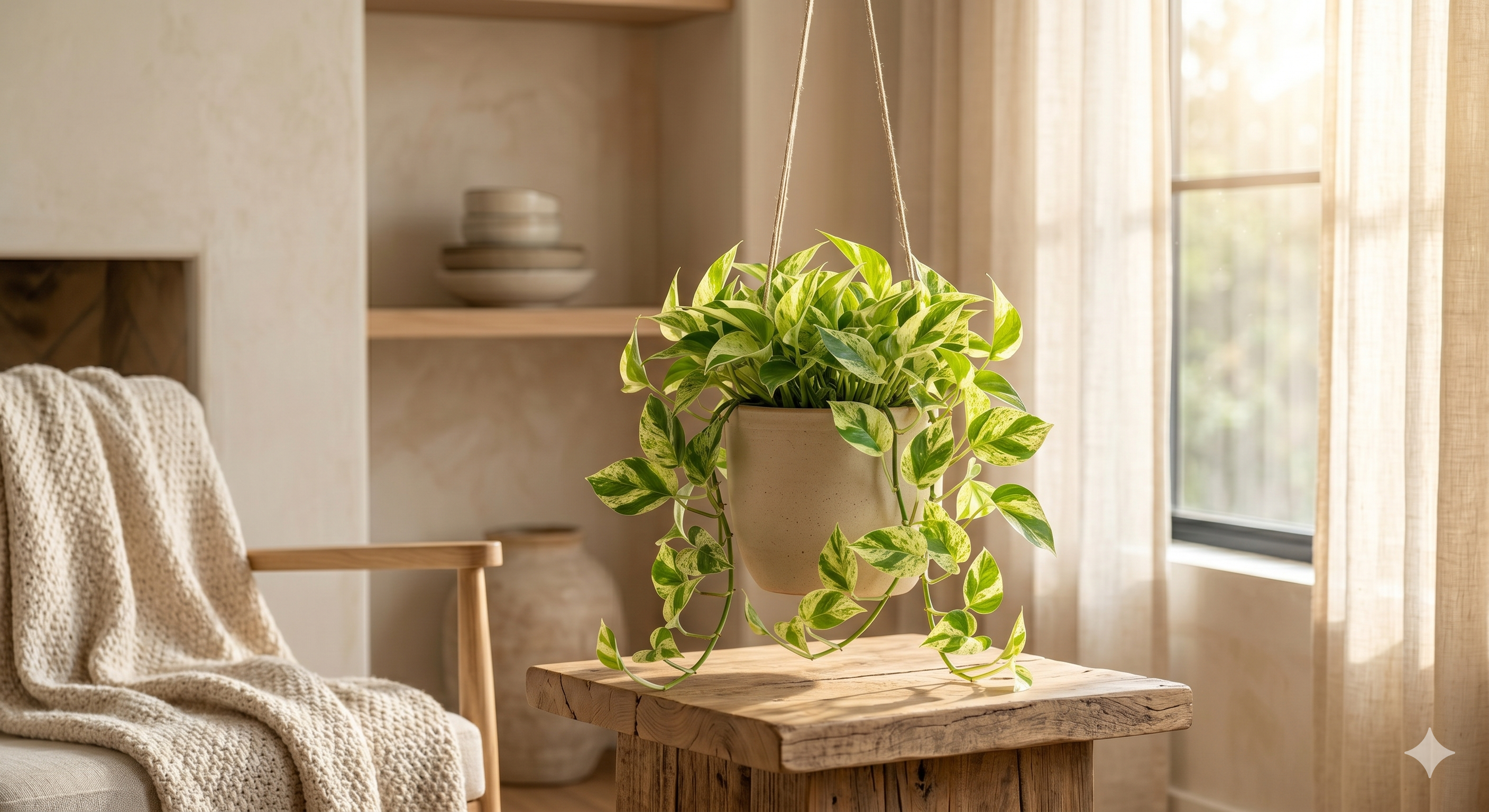 Horty · Hanging · Pearls and Jade Pothos