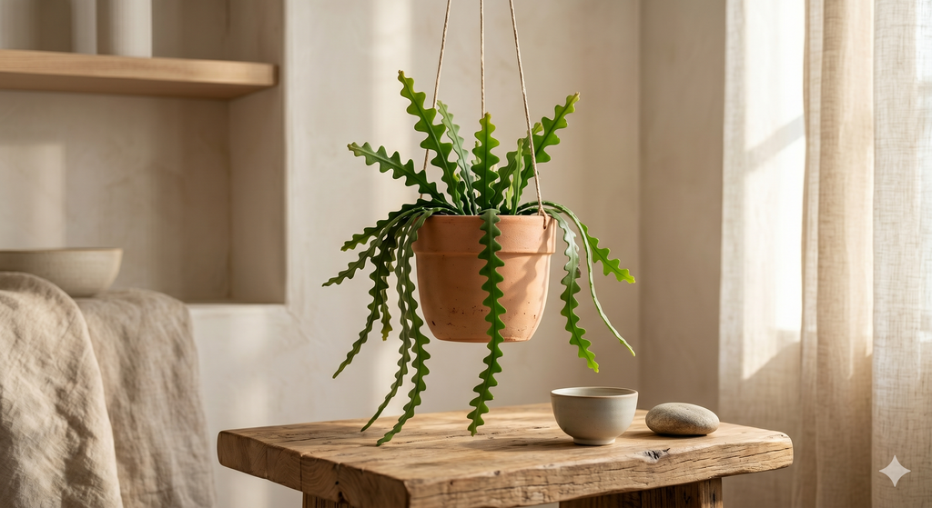 Horty · Hanging · Fishbone Cactus (Selenicereus anthonyanus)