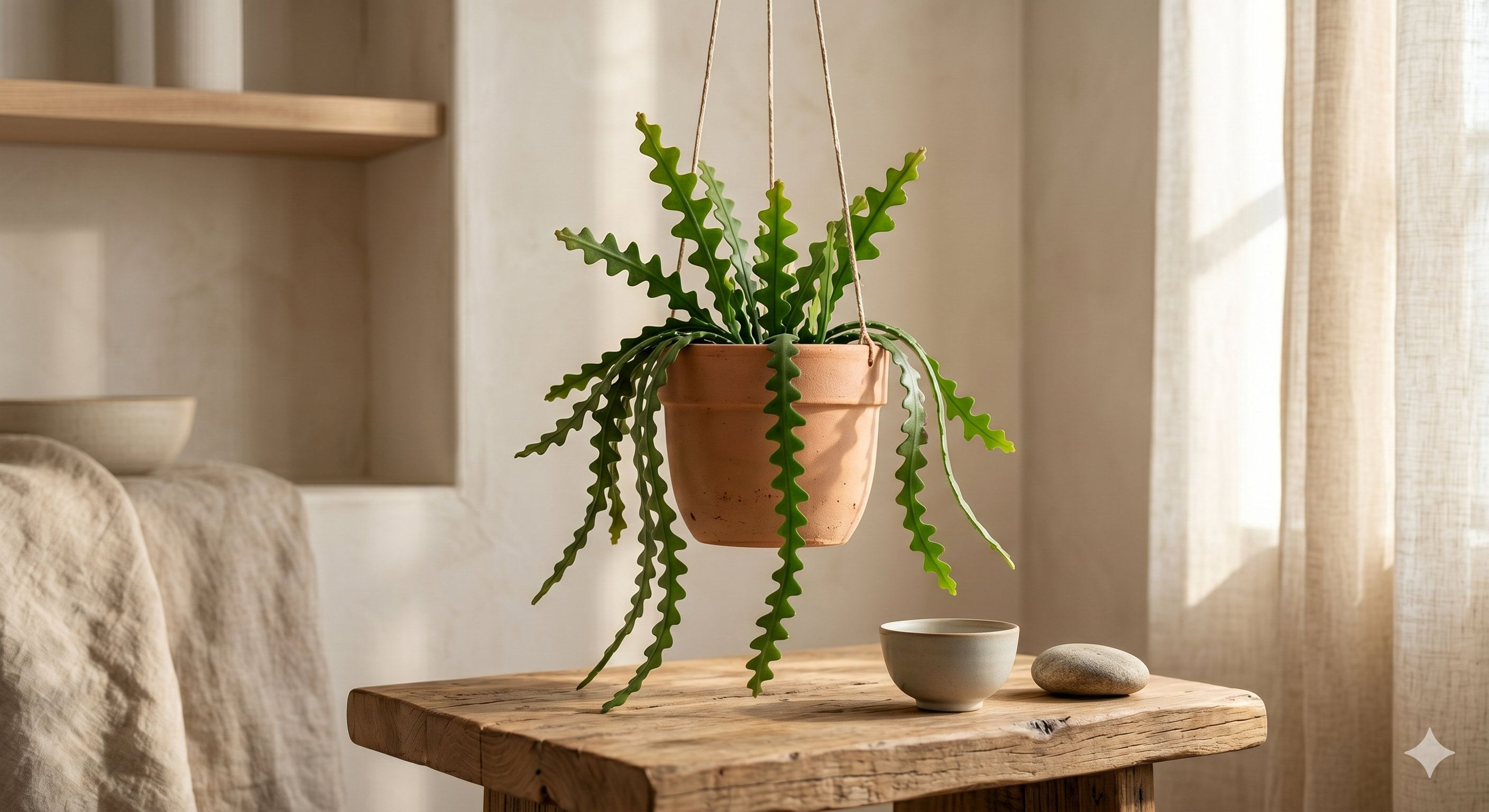 Horty · Hanging · Fishbone Cactus (Selenicereus anthonyanus)