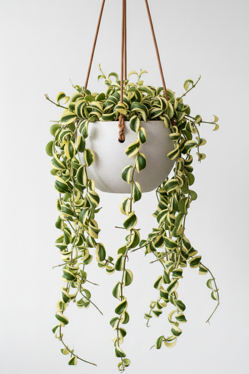 Horty · Hanging · Hoya 'Hindu Rope' Variegated