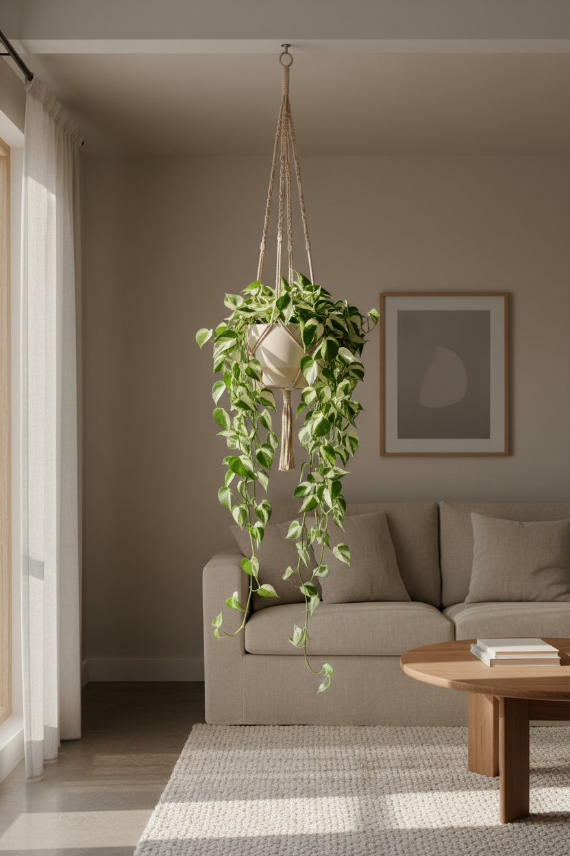 Horty · Hanging · Pearls and Jade Pothos